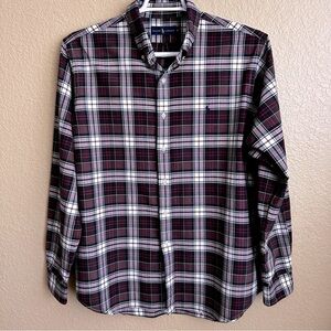 Ralph Lauren Plaid Long Sleeve Button Down Shirt